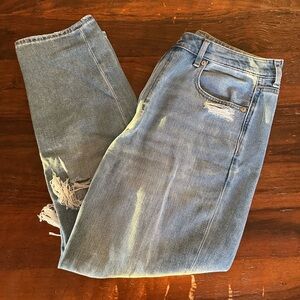 American Eagle short mom jeans size 12
